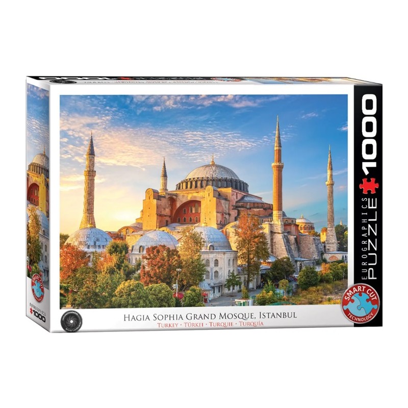 Puzzle 1000p Hagia Sophia Grand Mosque - Istanbul - Turkey - Eurographics