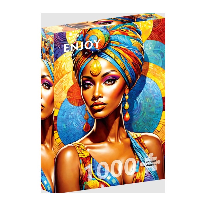 Puzzle 1000p African Beauty - EnjoyPuzzle