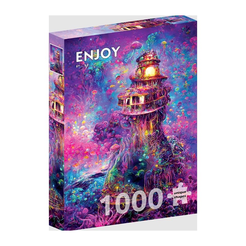 Puzzle 1000p Underwater Lighthouse - EnjoyPuzzle