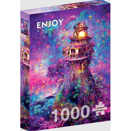 Puzzle 1000p Underwater Lighthouse - EnjoyPuzzle