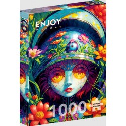 Puzzle 1000p Floral Warrior...