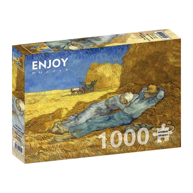 Puzzle 1000p Vincent Van Gogh: The Siesta - EnjoyPuzzle