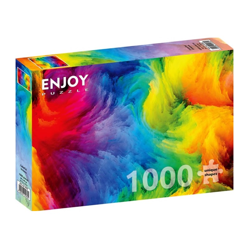 Puzzle 1000p Colorful Dreams - EnjoyPuzzle