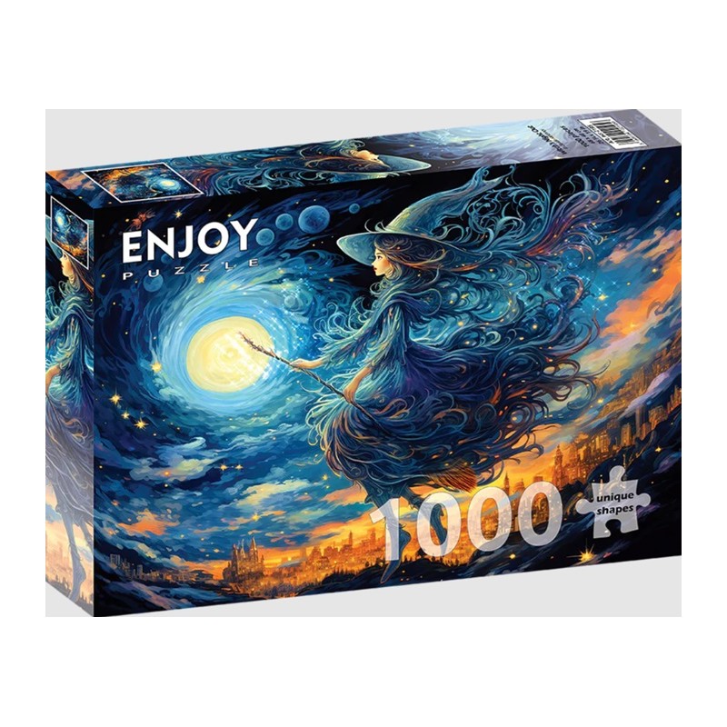 Puzzle 1000p Witch's Night Out - EnjoyPuzzle