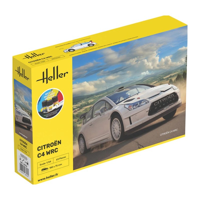 Starter Kit Citroen C4 WRC 1/24 - Heller