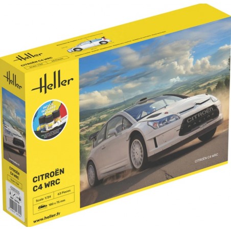 Starter Kit Citroen C4 WRC 1/24 - Heller