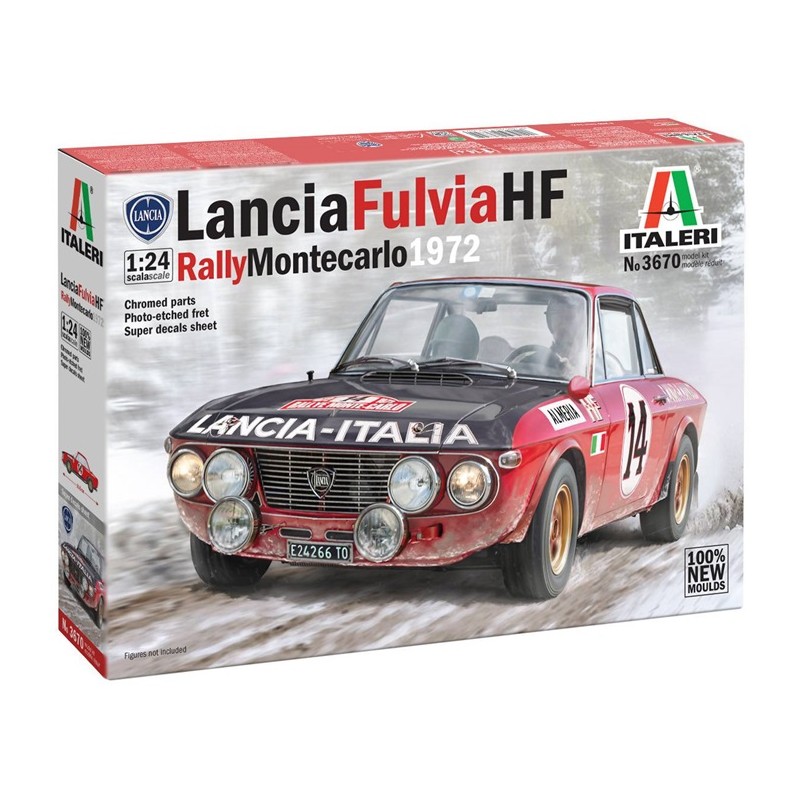 Lancia Fulvia HF Rally M.Carlo 72 1/24 - Italeri