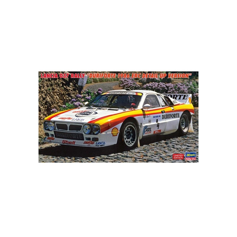Lancia 037 Rallye "Duriforte 1986 ERC Detail-Up Version" 1/24 - Hasegawa