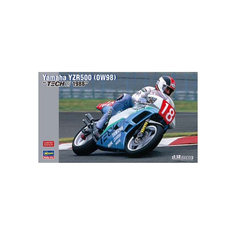 Yamaha YZR500 (0W98) "TECH21 1988" 1/12 - Hasegawa