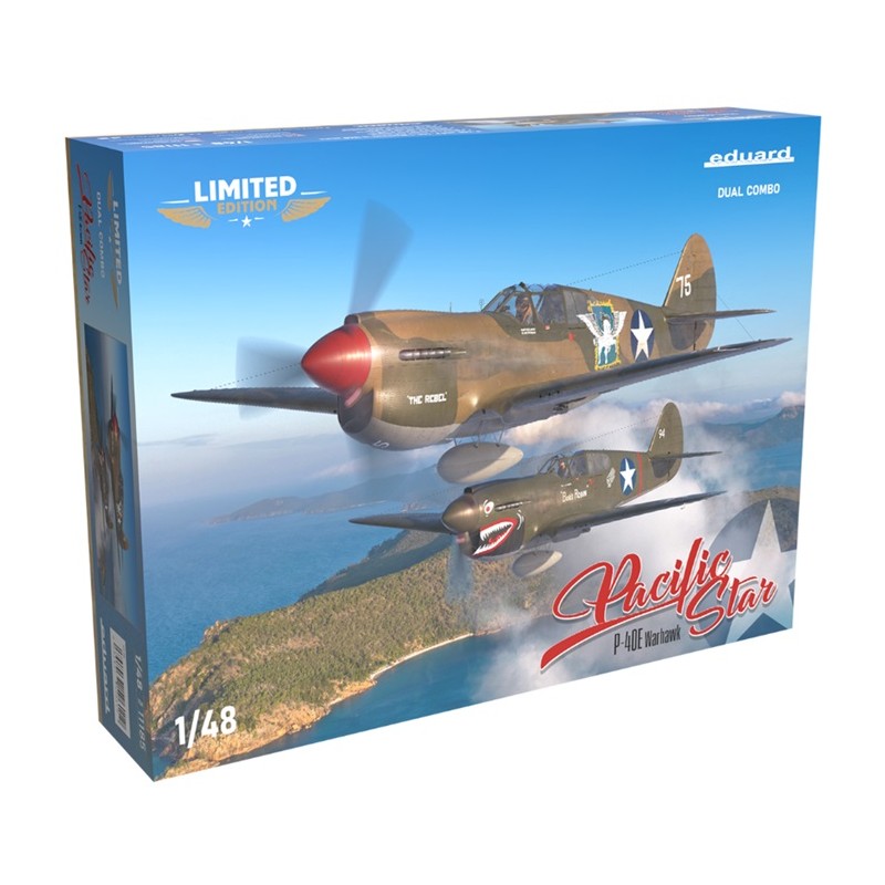 Pacific Star P-40E Warhawk Dual Combo 1/48 - Eduard