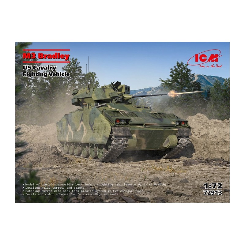 M3 Bradley US Cavalry Fighting Vehicle 1/72 - Special Armor