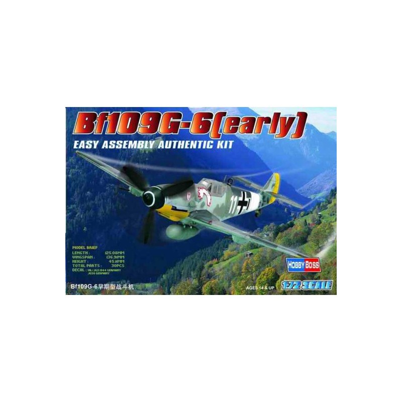 BF 109G Early 1/72 - HobbyBoss