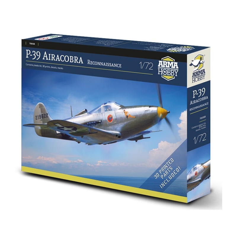 P-39 Airacobra Reconnaissance 1/72 - ArmaHobby