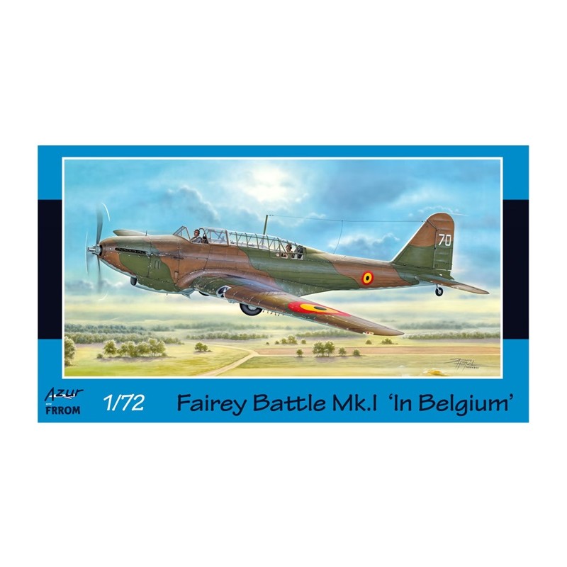 Fairey Battle Mk.I 'In Belgium' 1/72 - AZmodel