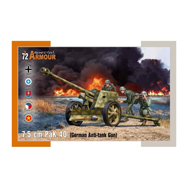7,5 cm PaK 40 "German Anti-tank Gun" 1/72 - SpecialArmor