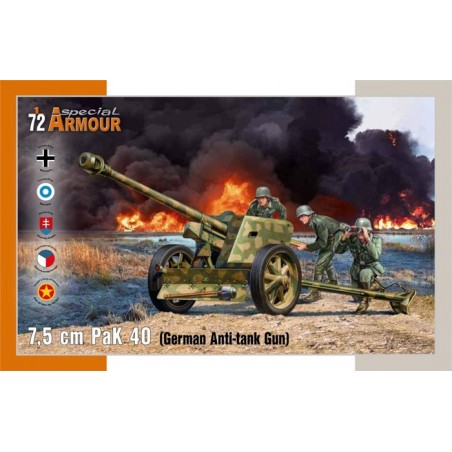 7,5 cm PaK 40 "German Anti-tank Gun" 1/72 - SpecialArmor