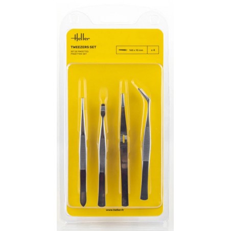 Set de 4 Pincettes - Heller