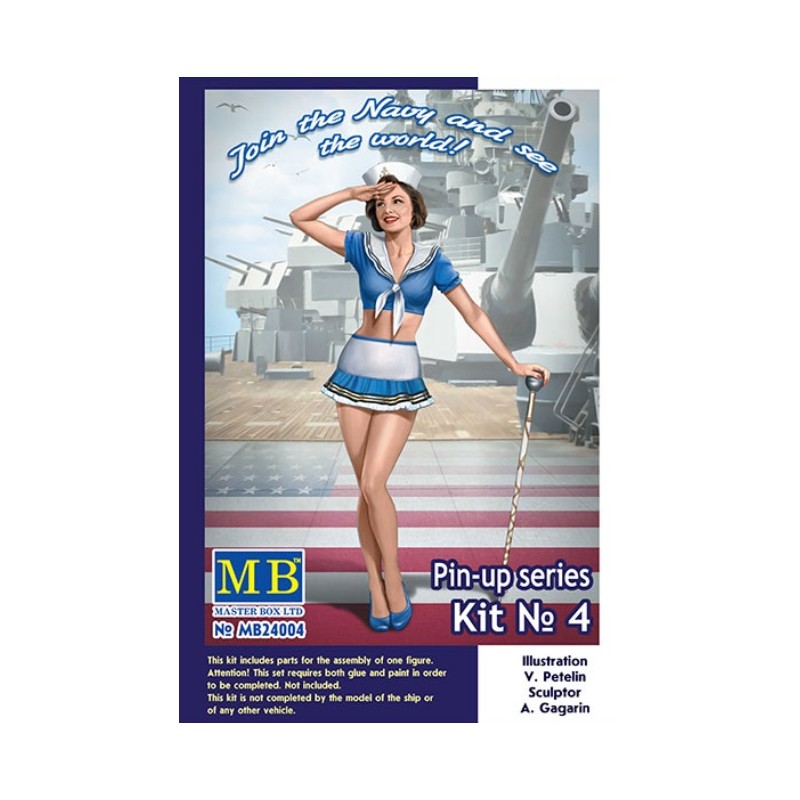 Pin-Up Series Kit N°4 1/24 - MasterBox
