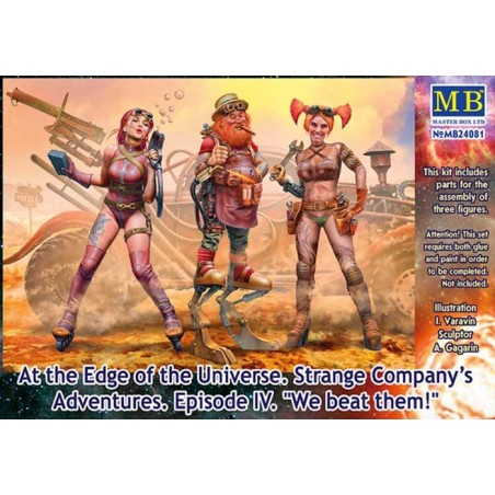 At the Edge of the Universe - Strange Company's Adventures - We Beat Them 1/24 - MasterBox
