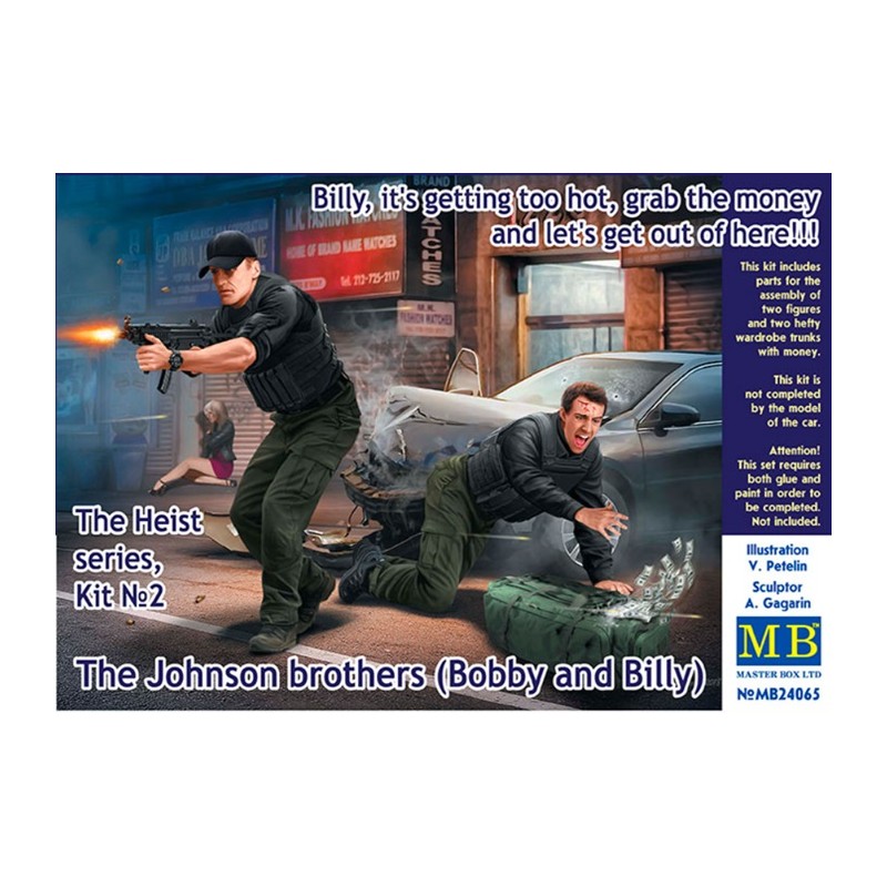 The Heist Series - Kit N°2 - The Johnson Brothers 1/24 - MasterBox