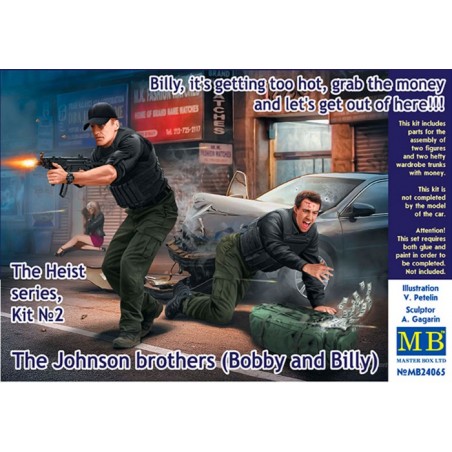 The Heist Series - Kit N°2 - The Johnson Brothers 1/24 - MasterBox