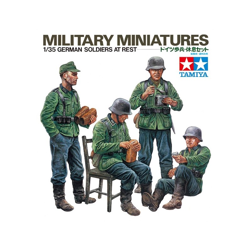 Soldats Allemands en Pause 1/35 - Tamiya