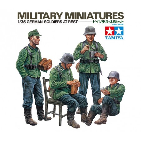 Soldats Allemands en Pause 1/35 - Tamiya