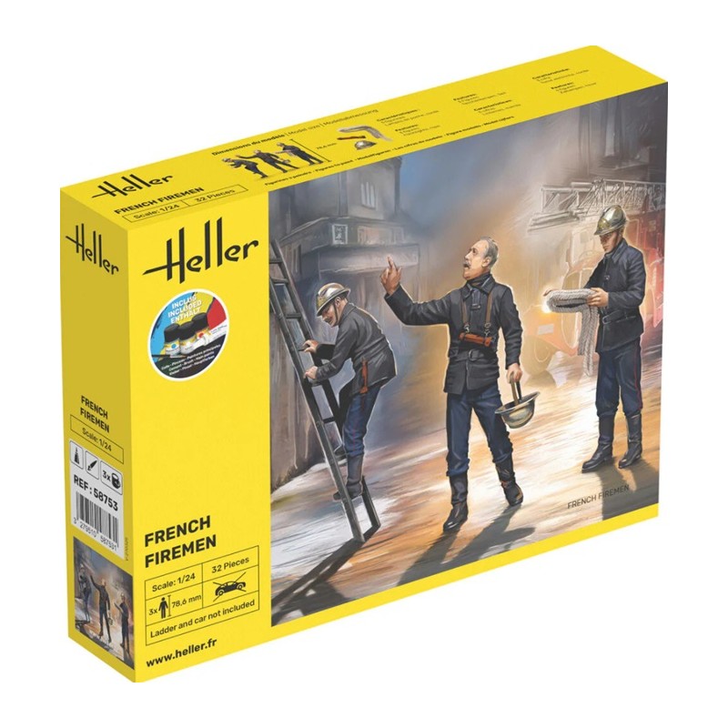 Starter Kit Pompiers 1/24 - Heller