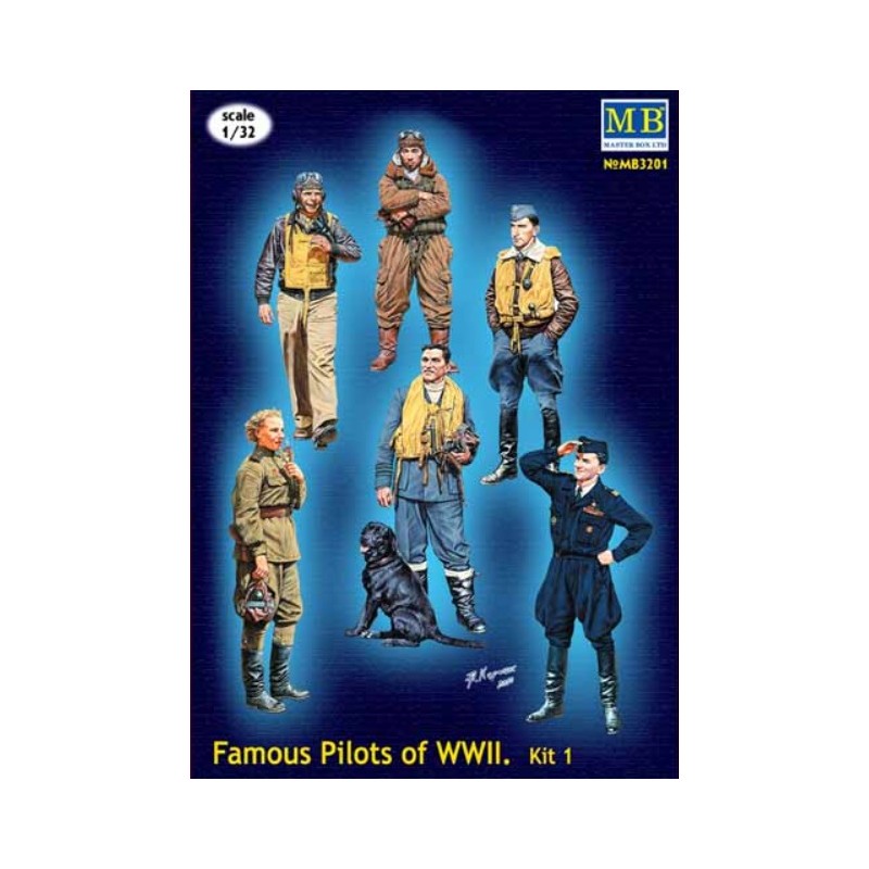 Famous Pilots of WWII 1/32 - MasterBox