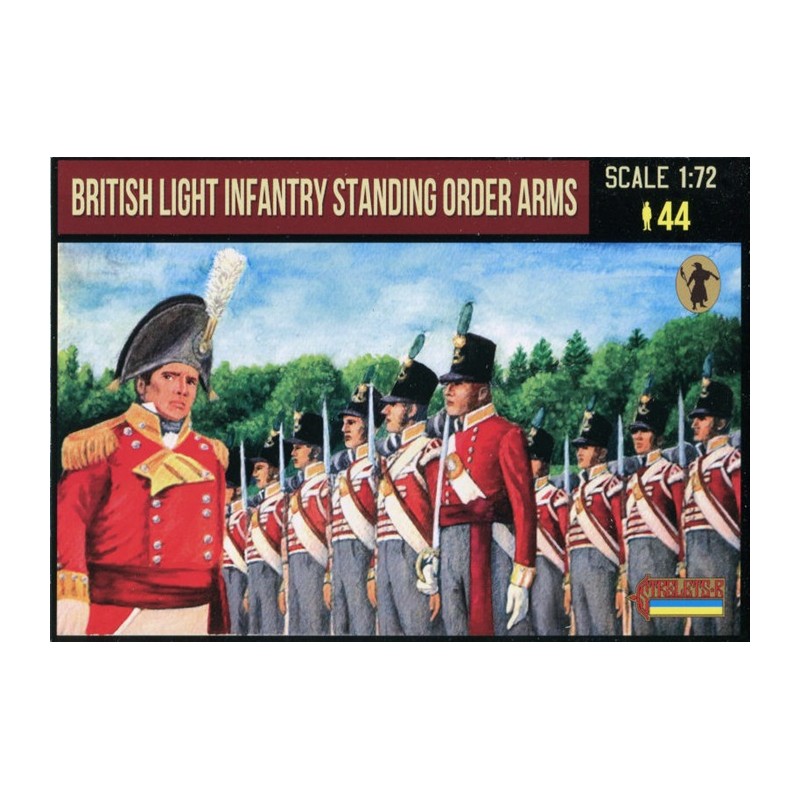 British Light Infantry Standing Order Arms 1/72 - Strelets