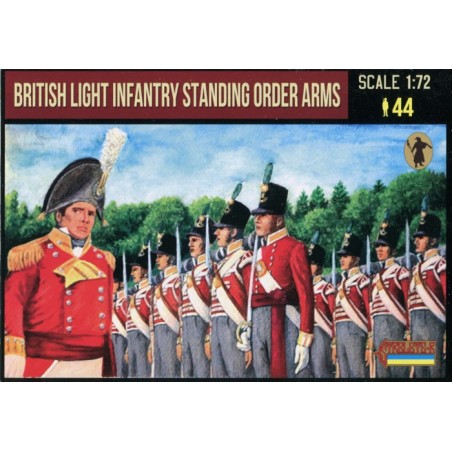 British Light Infantry Standing Order Arms 1/72 - Strelets