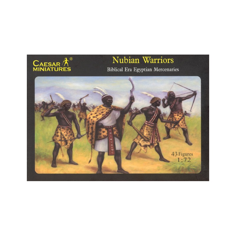 Nubian Warriors 1/72 - Caesar Miniatures