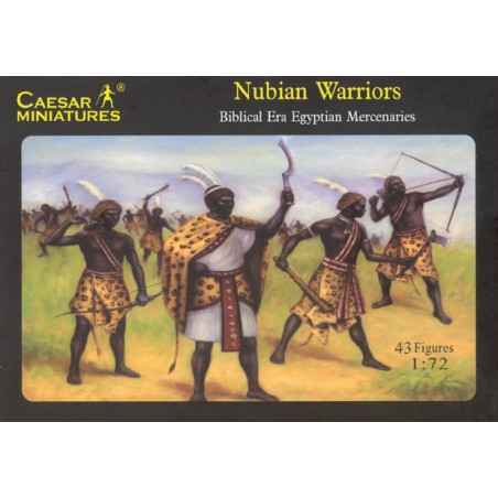 Nubian Warriors 1/72 - Caesar Miniatures