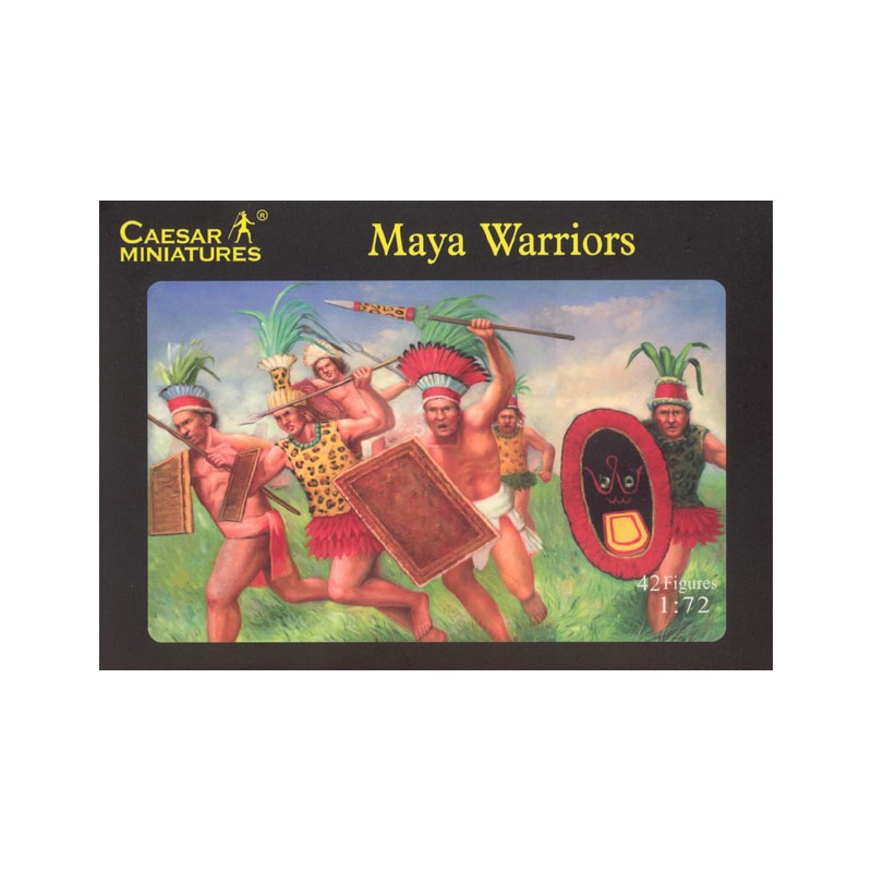 Maya Warriors 1/72 - Caesar Miniatures
