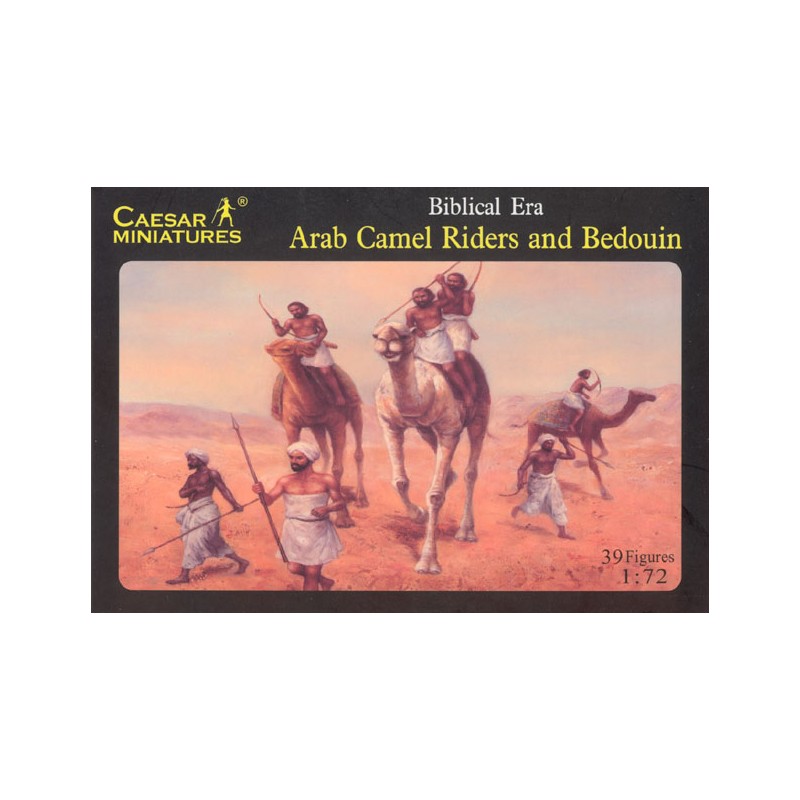 Arab Camel Riders and Bedouin 1/72 - Caesar Miniatures