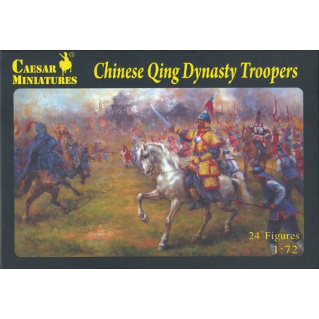 Chinese Qing Dynasty Troopers 1/72 - Caesar Miniatures