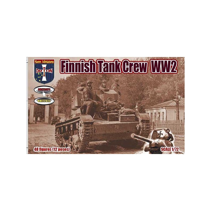 Finnish Tank Crew WW2 1/72 - Caesar Miniatures