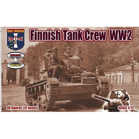 Finnish Tank Crew WW2 1/72 - Caesar Miniatures