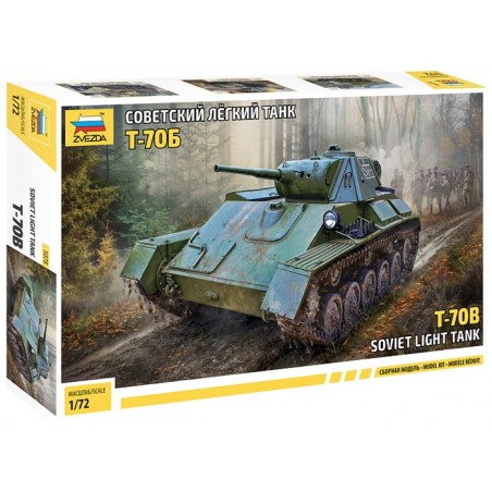 Soviet Tank T-70B 1/72 - Zvezda