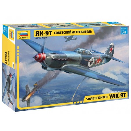 Soviet fighter YAK-9T 1/48 - Zvezda