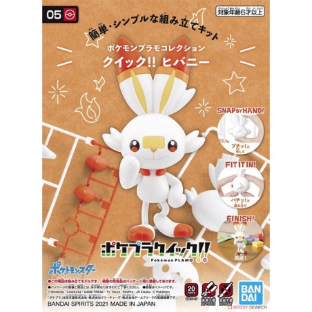 Pokemon Pokepla 05 Flambino - Bandai