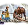 Outlaw Gunslinger Series Kit n°1 - Marshal Tom Tucker, Molly and Rebecca Hanson 1/35 - Masterbox