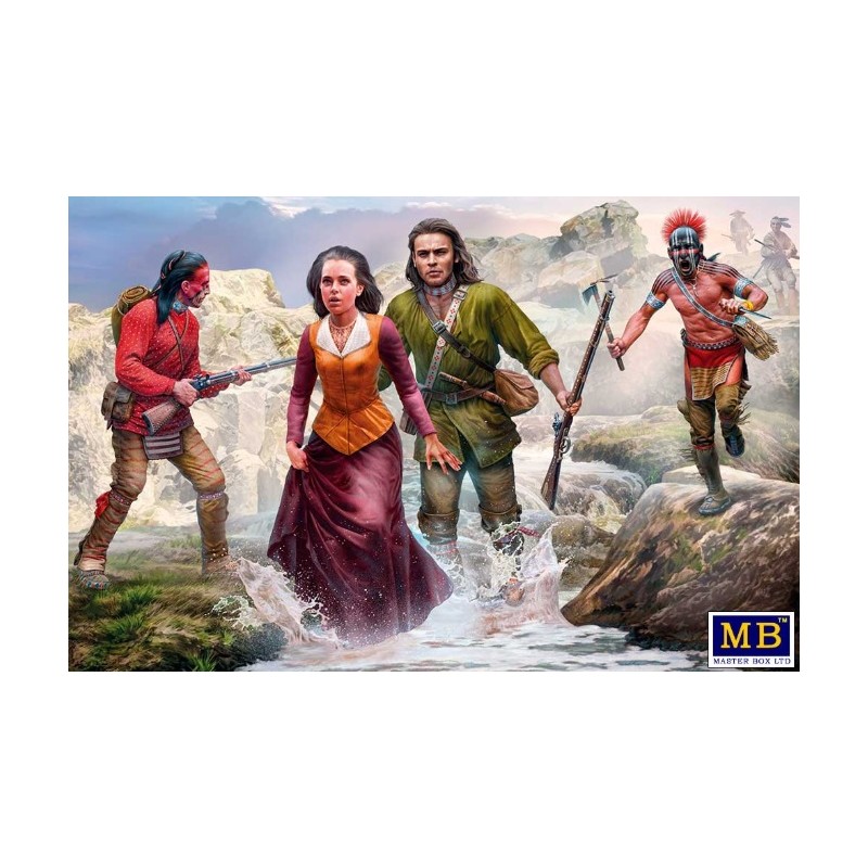 The Mohicans - Indian Wars Series - Kit N°6 1/35 - Masterbox