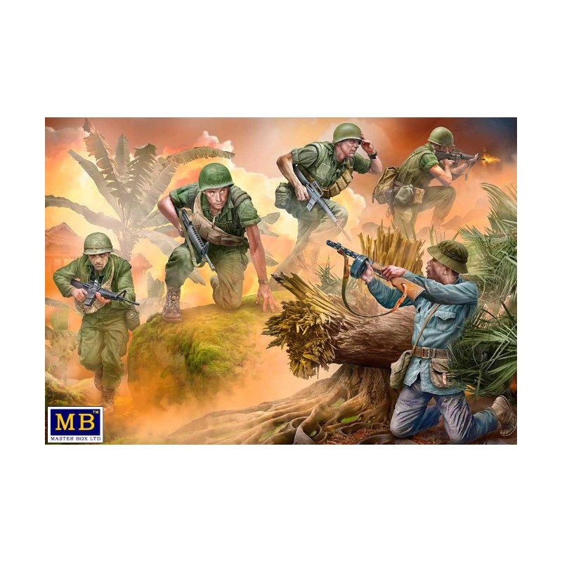 Shoot out! Vietnam War Series 1/35 - Masterbox
