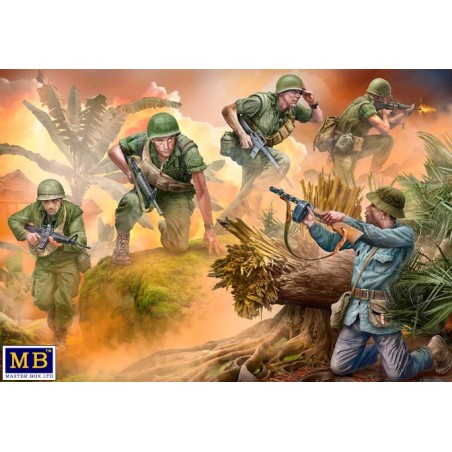 Shoot out! Vietnam War Series 1/35 - Masterbox