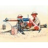 Vickers machine Gun Team - North Africa Desert Battle Series 1/35 - Masterbox