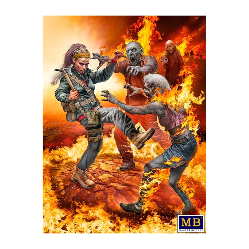 Zombie Hunter Road to Freedom - Zombieland Series Kit N°4 1/35 - Masterbox