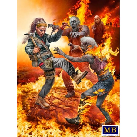 Zombie Hunter Road to Freedom - Zombieland Series Kit N°4 1/35 - Masterbox