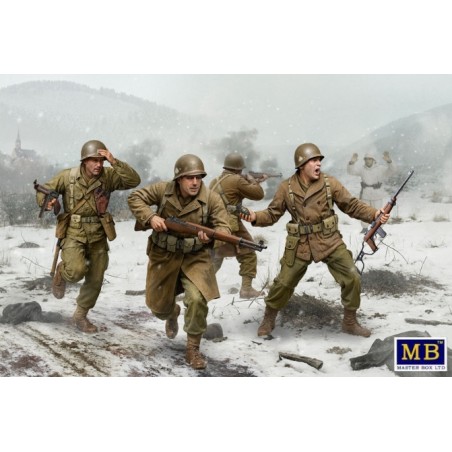 US 101st Airborne Division - Bastogne - December 1944 1/35 - Masterbox