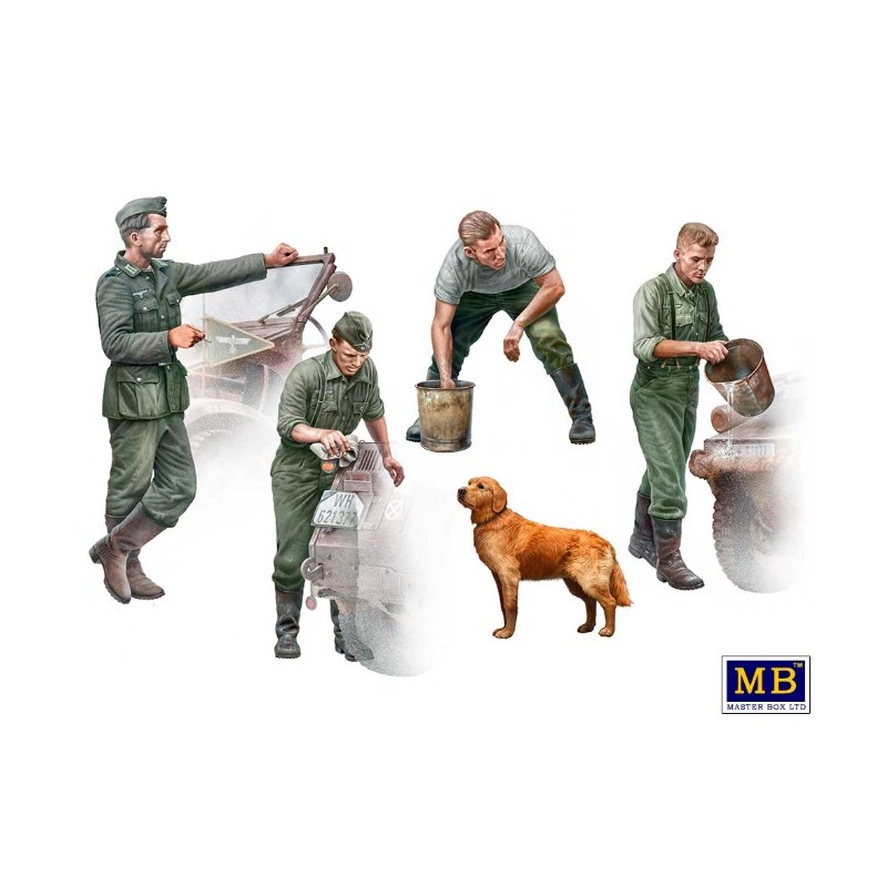 Schnelle Truppen - German Drivers WWII 1/35 - Masterbox